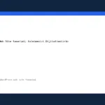 Çelikhan WordPress Web Site Tasarımı: İşletmenizi Dijitalleştirin